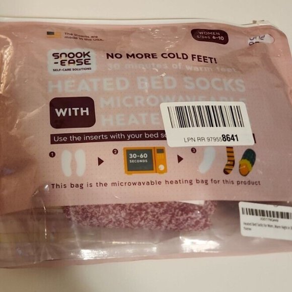 SNOOK EASE HEATED INSERTS FOR WOMEN- BRAND NEW SEALED - Picture 6 of 6